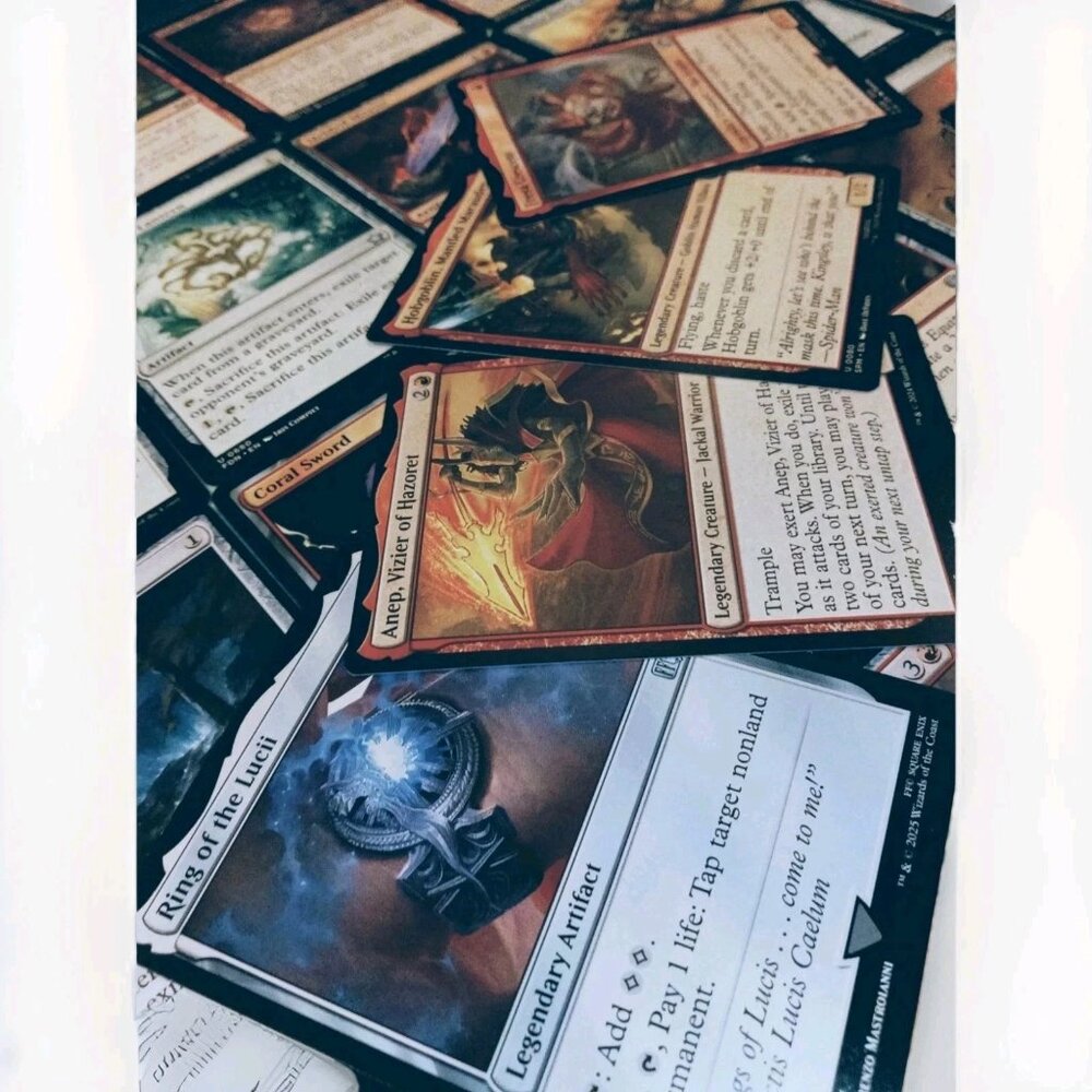 Ring of the Lucii ~ 60 Card Magic: The Gathering Haste Trample Deck Mtg